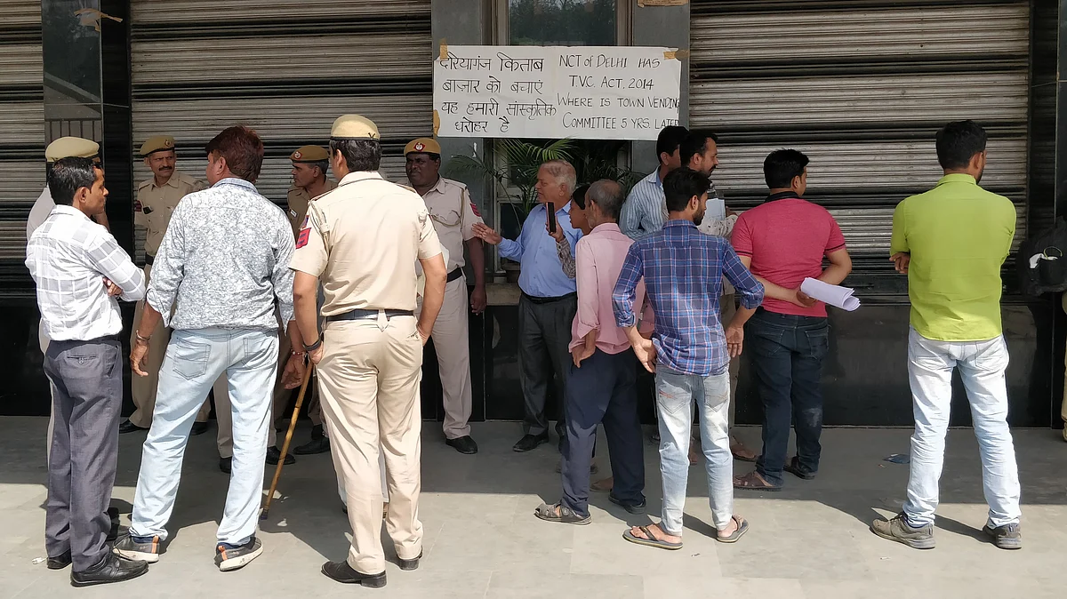 Many of the book sellers admitted that they could not keep on protesting against a system which was unwilling to listen.