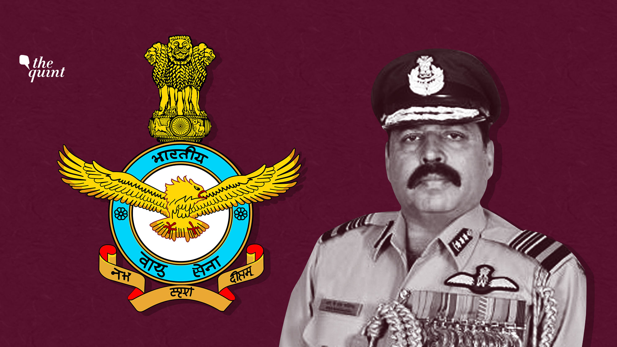 New IAF Chief Rakesh Bhadauria.