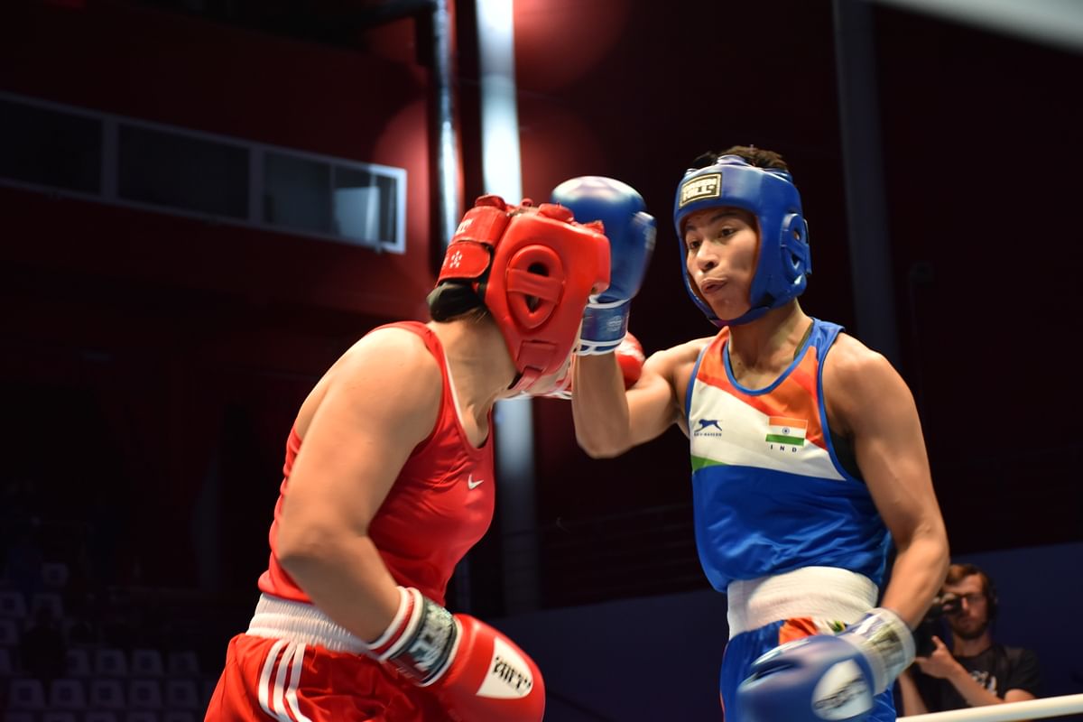 Jamuna Boro stunned fifth seed Ouidad Sfouh in the last-16 stage of the World Women’s Boxing Championships.