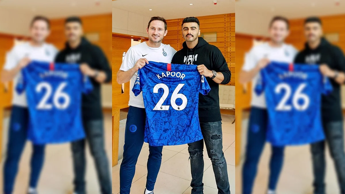 Arjun Kapoor is the official brand ambassador of Chelsea FC. 