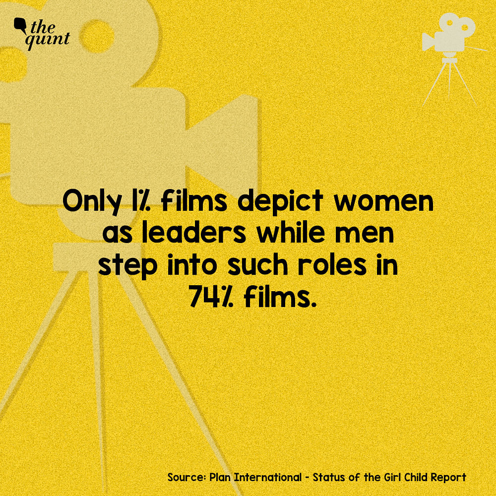The report finds that the world’s most popular films send out the message of leadership positions being for men. 