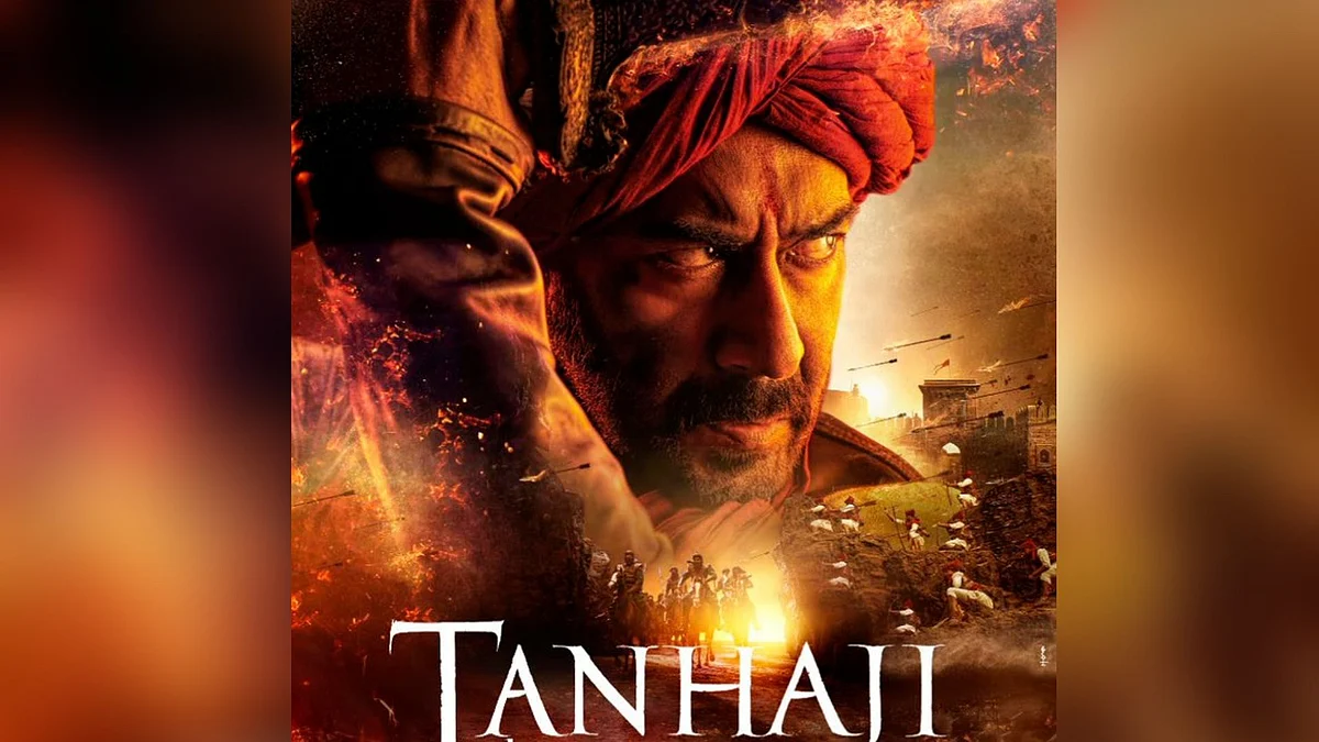 Ajay Devgn in and as <i>Tanhaji</i>