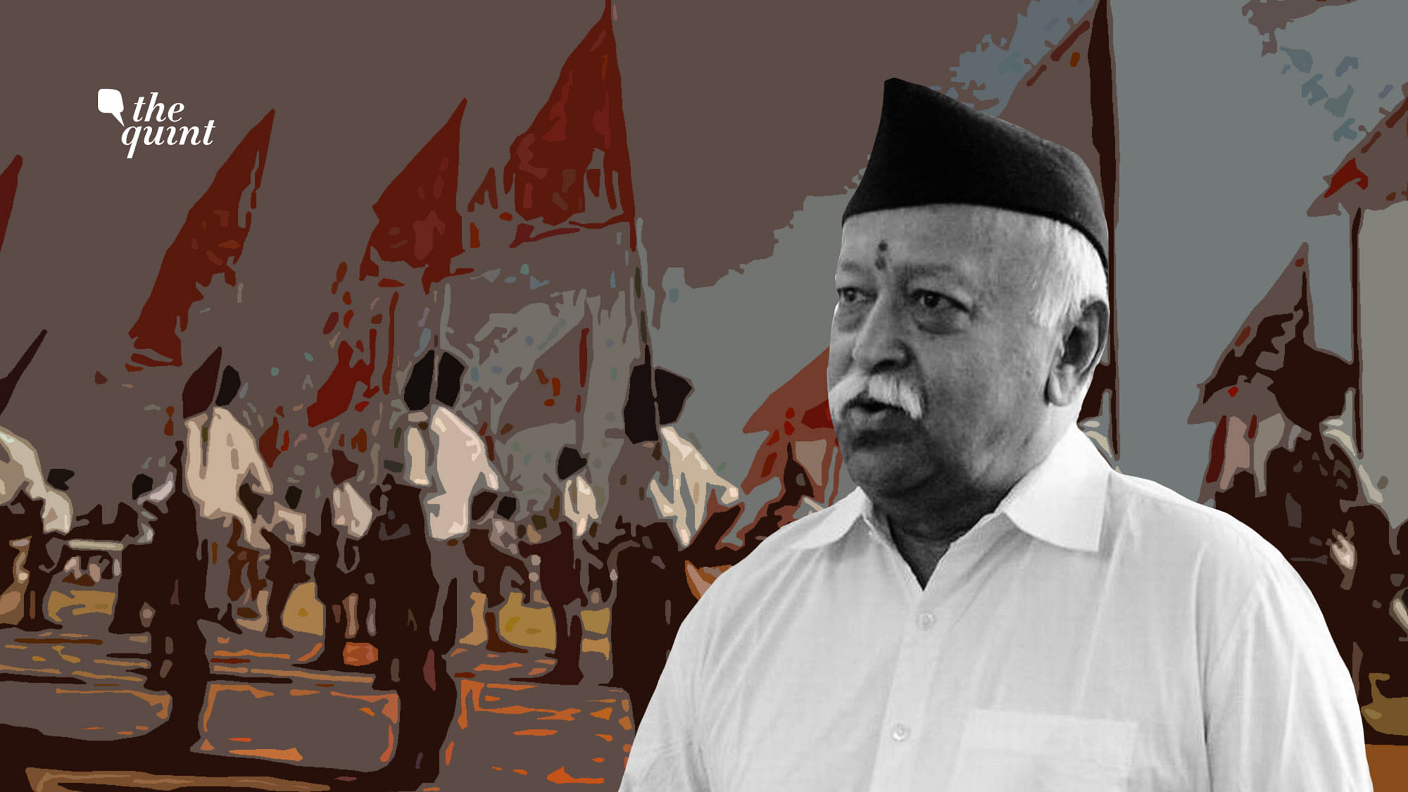 File image of RSS chief Mohan Bhagwat.