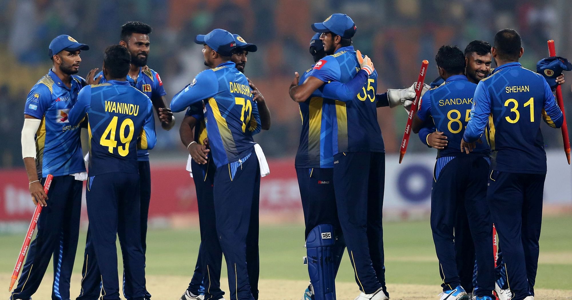 Sri Lanka Upset Top-Ranked Pakistan With 64-Run Win in 1st T20