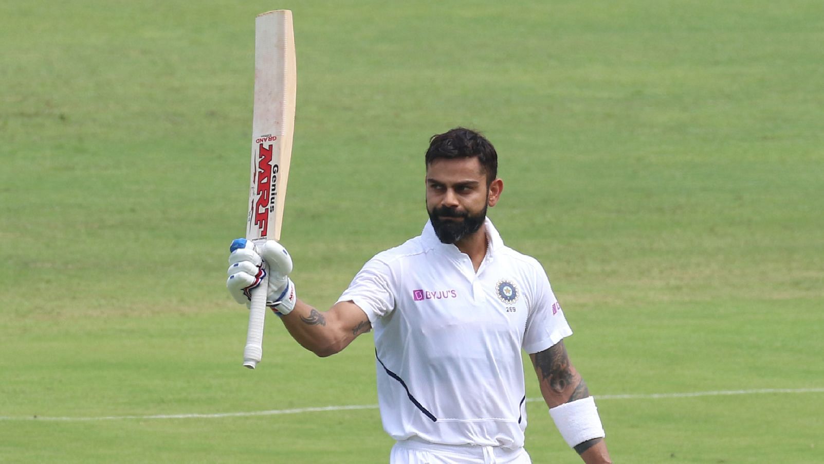 India captain Virat Kohli scored his 26th Test century and his first this year on the second day of the second Test against South Africa.