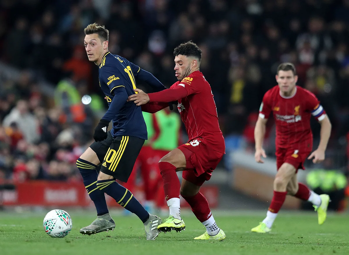 On only his third appearance of the season, Mesut Özil provided a reminder of his abilities as he had a hand in three of Arsenal’s goals.