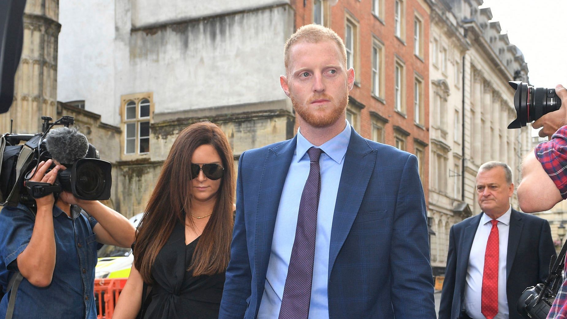 Ben Stokes’ wife Clare rubbished reports that he tried to “choke” her during a party, terming it as “non-sense”.