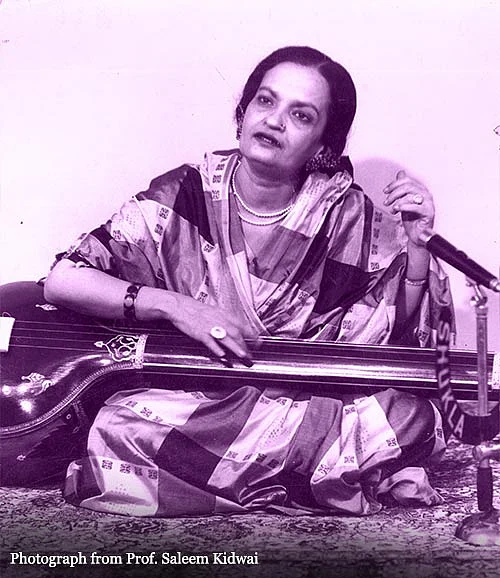 Begum Akhtar.
