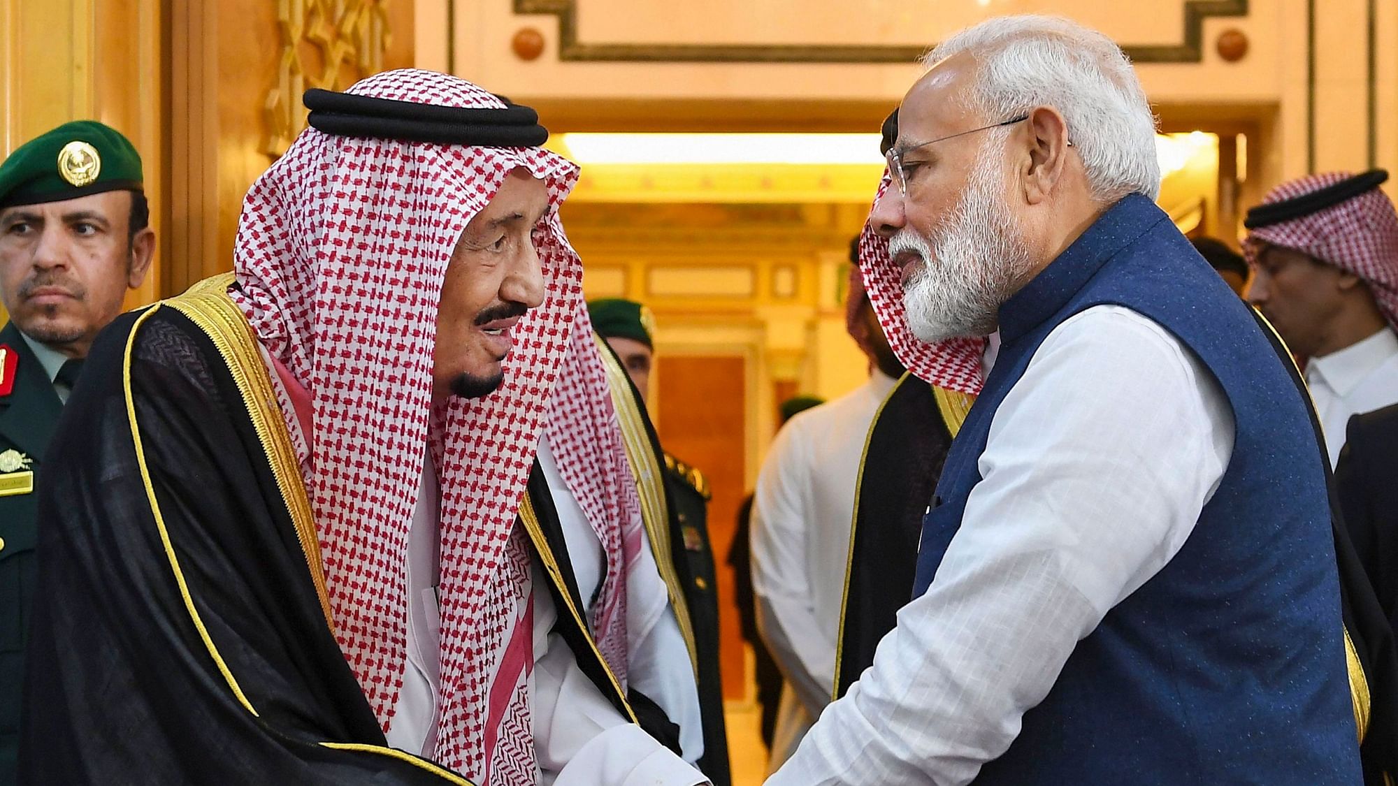 India has, in a statement, expressed protest against the depiction of India’s external territorial boundaries on a Saudi banknote.