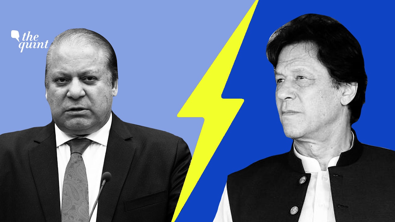 Image of Nawaz Sharif (L) and Imran Khan (R) used for representational purposes.