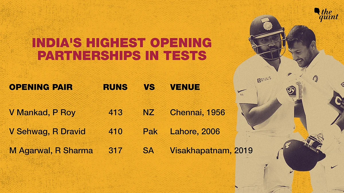 Rohit-Mayank Stitch India’s Third-Highest Opening Partnership