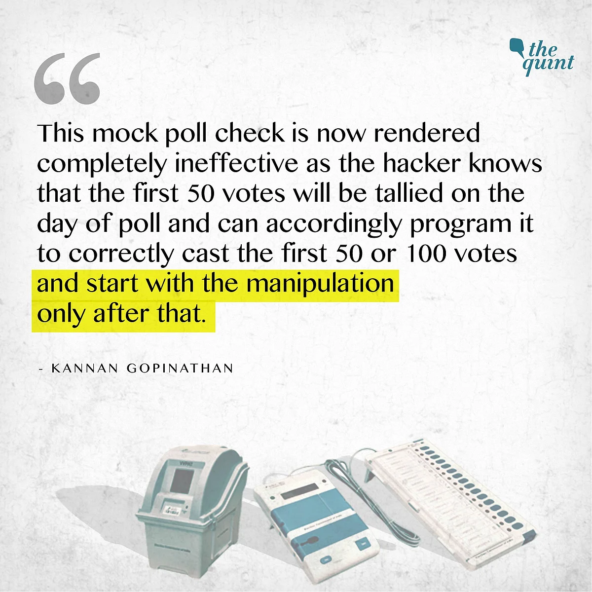 EC Probes How EVM-VVPAT Glitches Are Prone to Manipulation