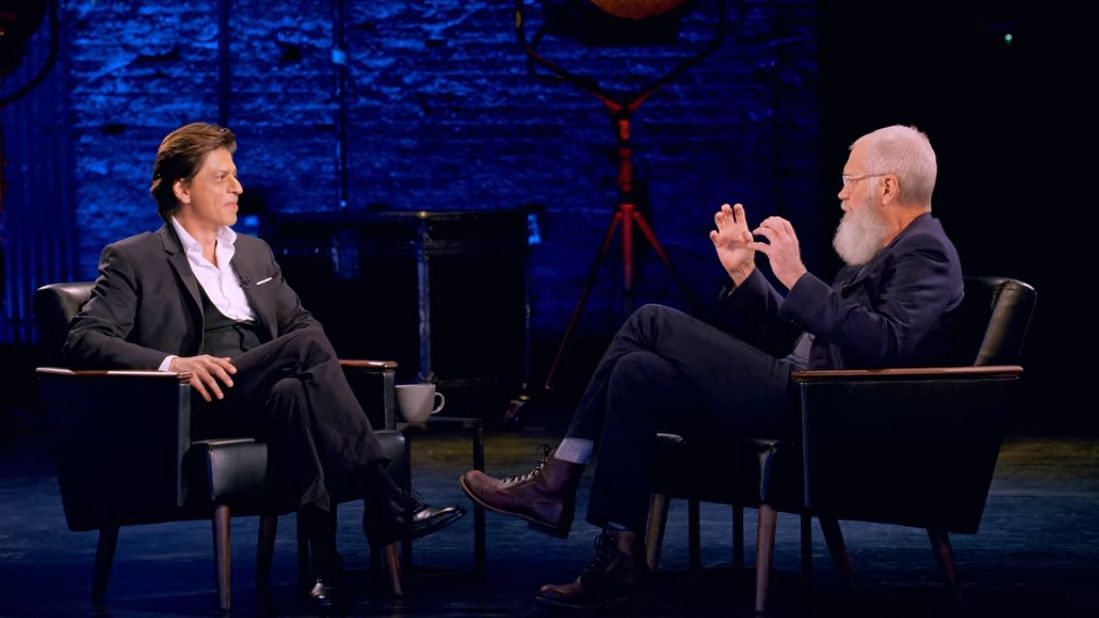Shah Rukh Khan on Netflix’s My Next Guest With David Letterman.