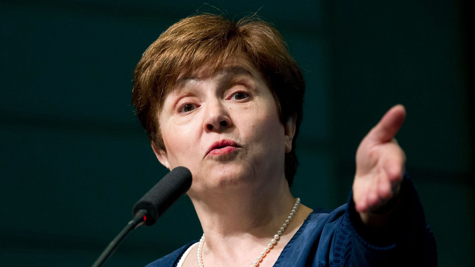 IMF Chief Kristalina Georgieva.