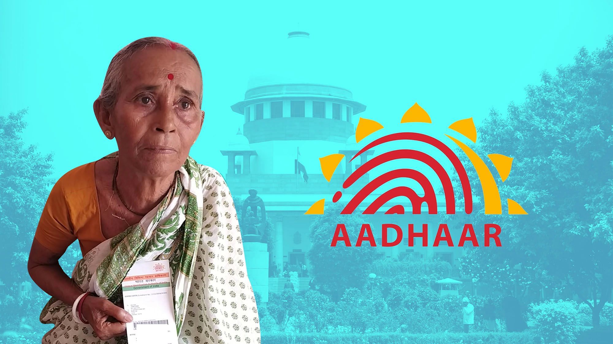 A lady in West Singhbhum, Jharkhand, who was denied her pension because of an Aadhaar authentication failure.