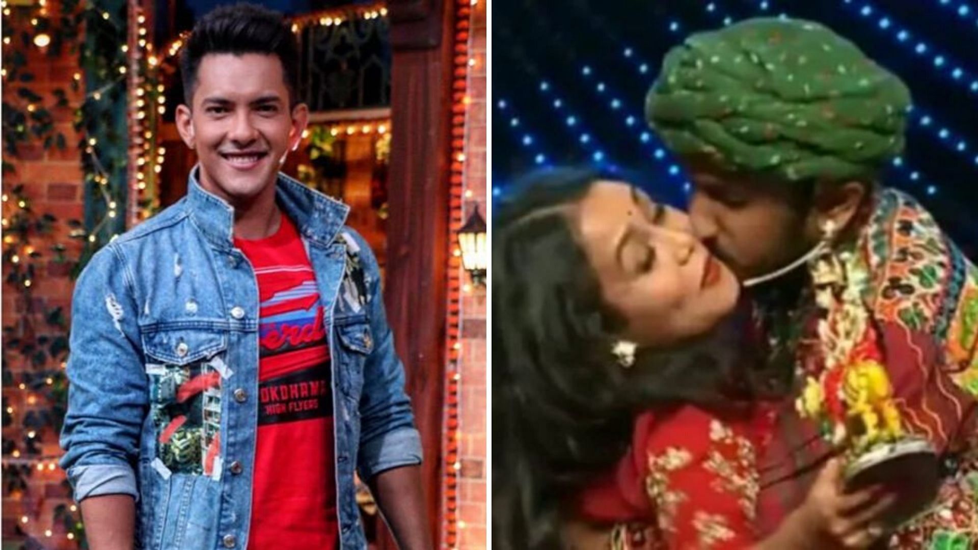 Aditya Narayan reacted to Neha Kakkar being forcibly kissed on Indian Idol.&nbsp;