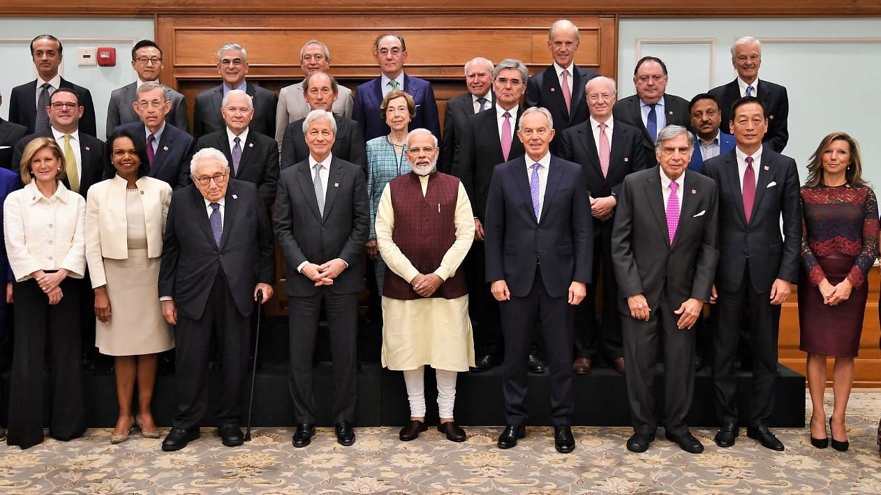 Prime Minister Narendra Modi attended the JP Morgan Council Meet