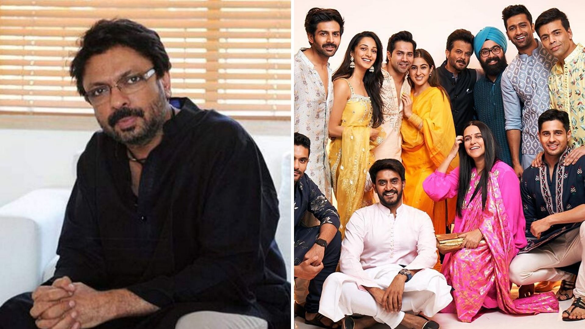 Sanjay Leela Bhansali has announced his Diwali 2021 release; Bollywood celebs at the Dharma office for Diwali puja.