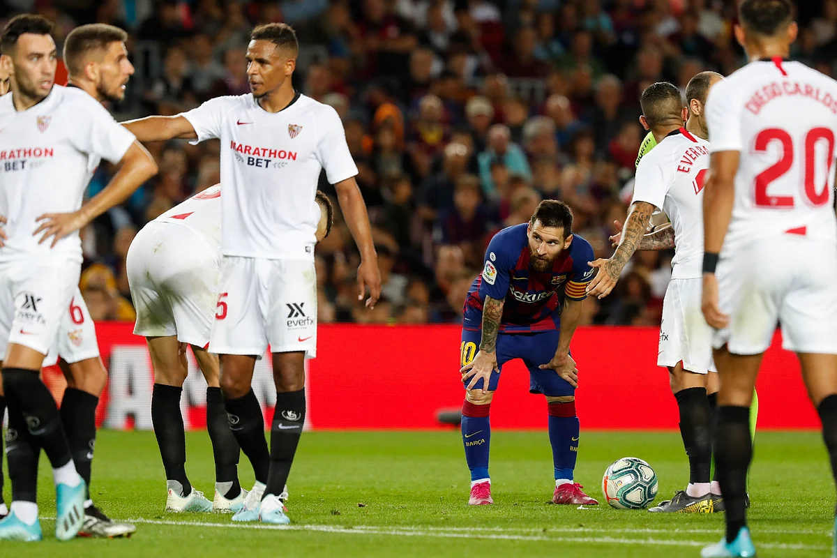 La Liga: Messi Scores 1st Goal of Season as Barca Beat Sevilla 4-0