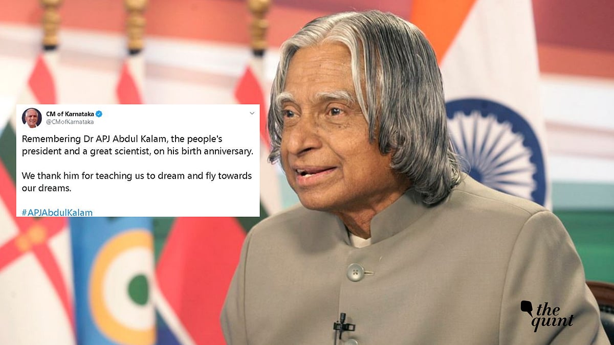 India Celebrates The Missile Man Former Indian President Dr Apj Abdul Kalam On His Birth Anniversary
