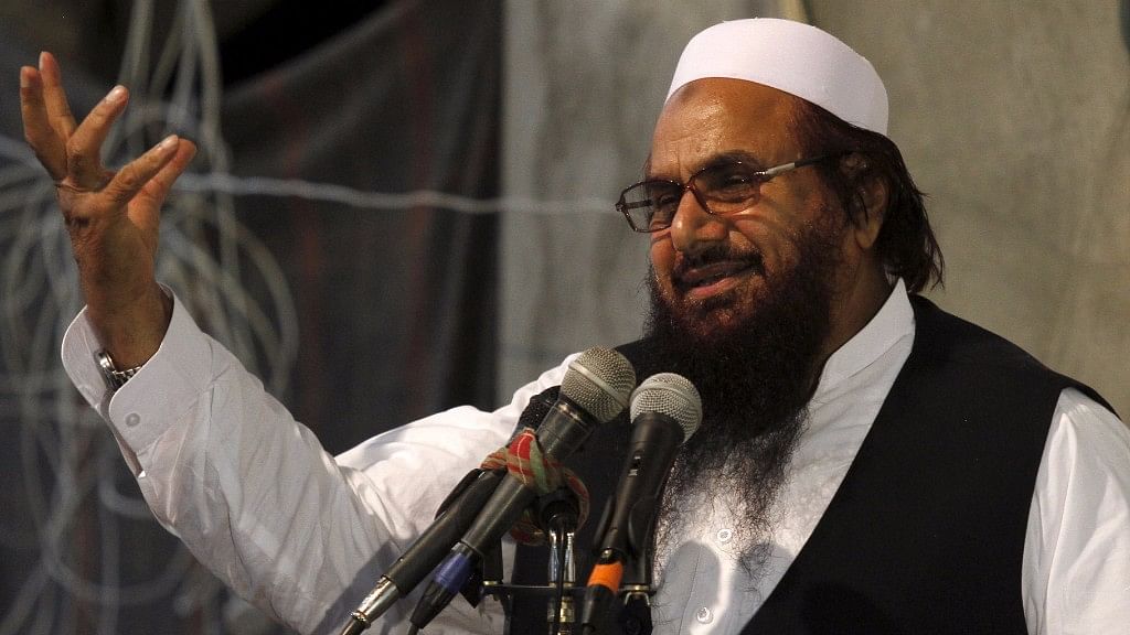 Hardliner Hafiz Muhammad Saeed, chief of the Jamat-ud-Dawa religious party and founder of LeT.