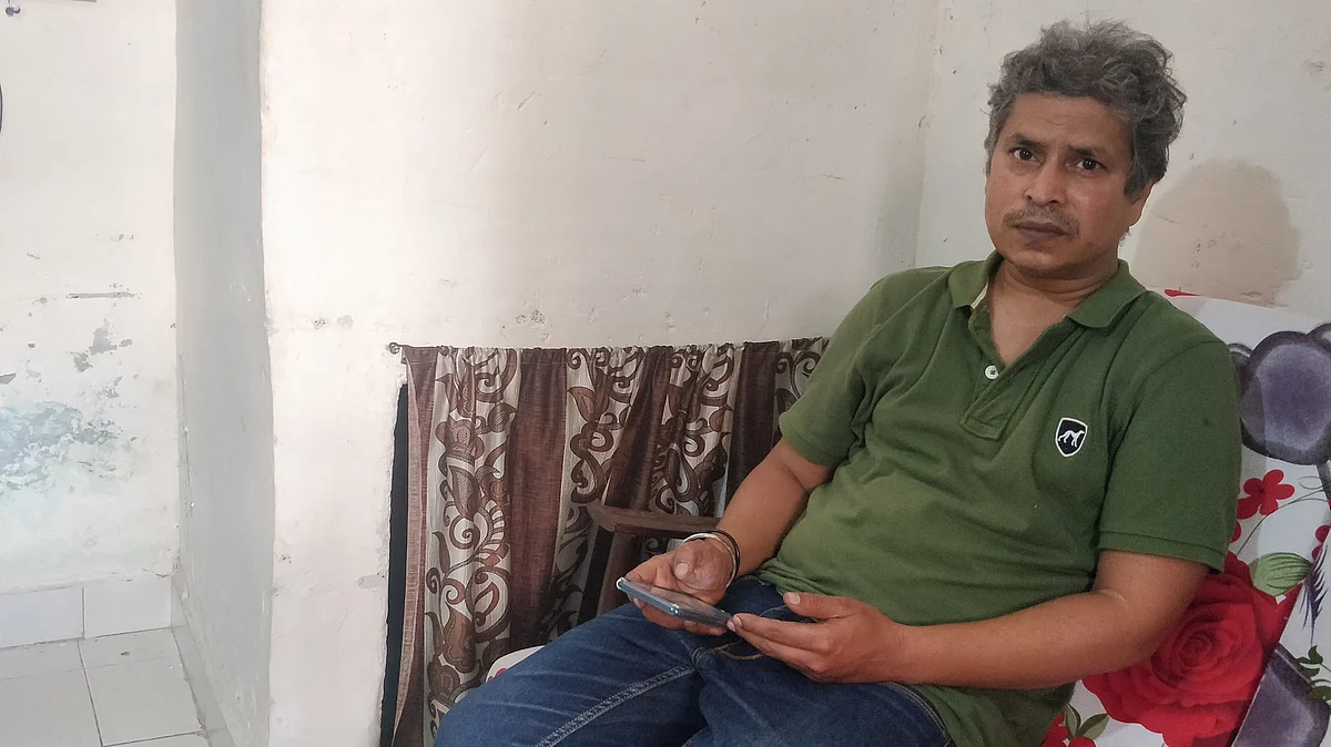 Vishwa Bhanu: An unlikely poster boy for the Hindu right-wing.