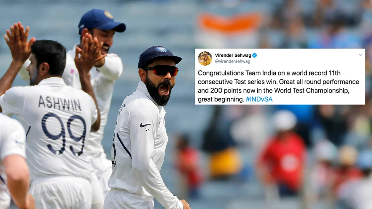 India sealed the three-match series against South Africa with an innings and 137-run win in the second Test in Pune.