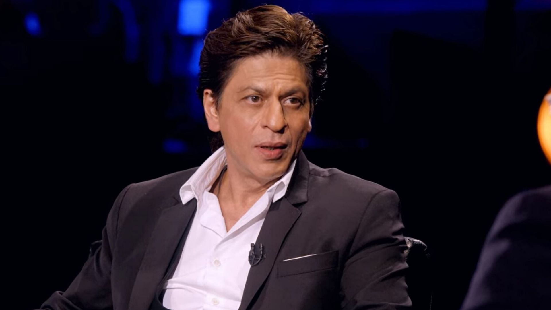 Shah Rukh Khan in conversation with David Letterman.