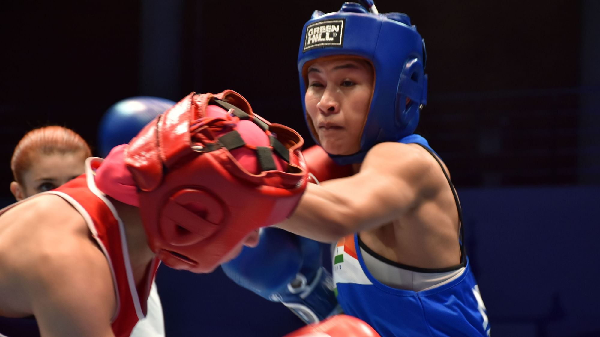 Jamuna Boro outpunched fifth-seeded Algerian Ouidad Sfouh, an African Games gold-medallist, in a unanimous verdict.