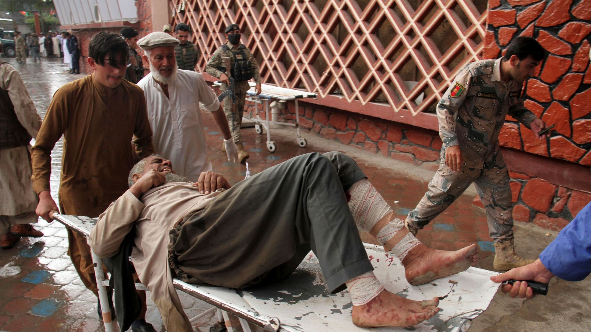 An explosion at a mosque in Afghanistan has killed 62 worshippers.