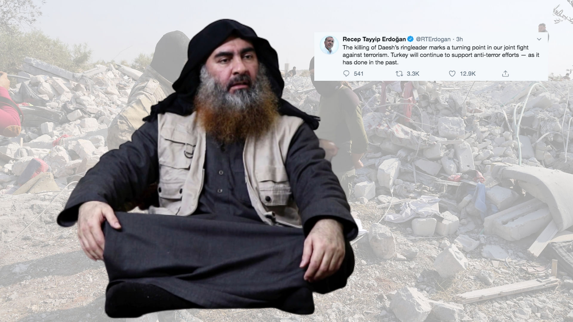 World leaders react to Islamic State leader Abu Bakr al-Baghdadi’s death.