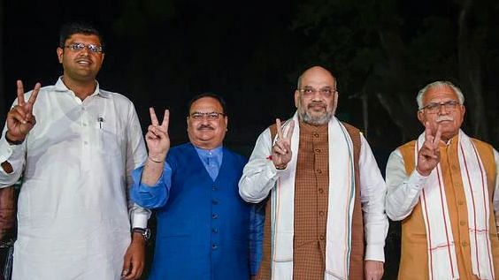 Win-win situation: BJP is all set to form the government in Haryana, after stitching a post-poll alliance with Dushyant Chautala’s Jannayak Janta Party (JJP).