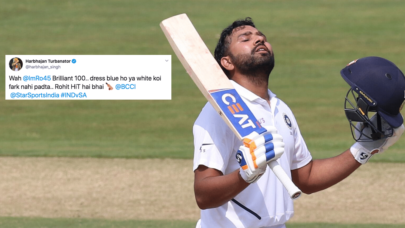 Rohit Sharma was the point of discussion in Indian cricket after he was picked in the playing XI for the first Test against South Africa.