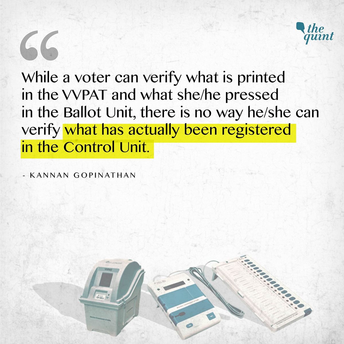 A 4-member committee is probing the technical glitches in EVM-VVPAT that makes it an easy target for manipulation.