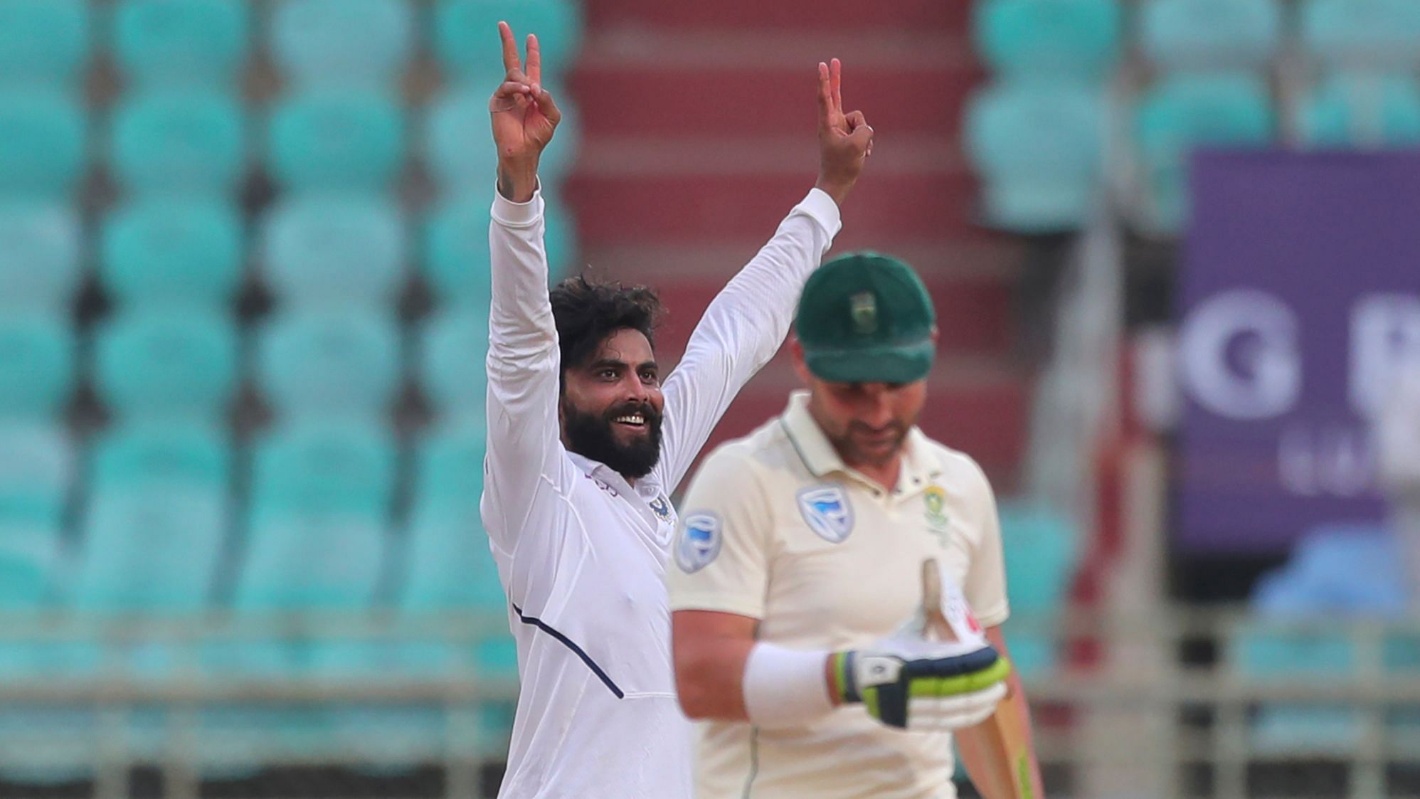 Left-arm spinner Ravindra Jadeja became the second fastest Indian to scalp 200 Test wickets.