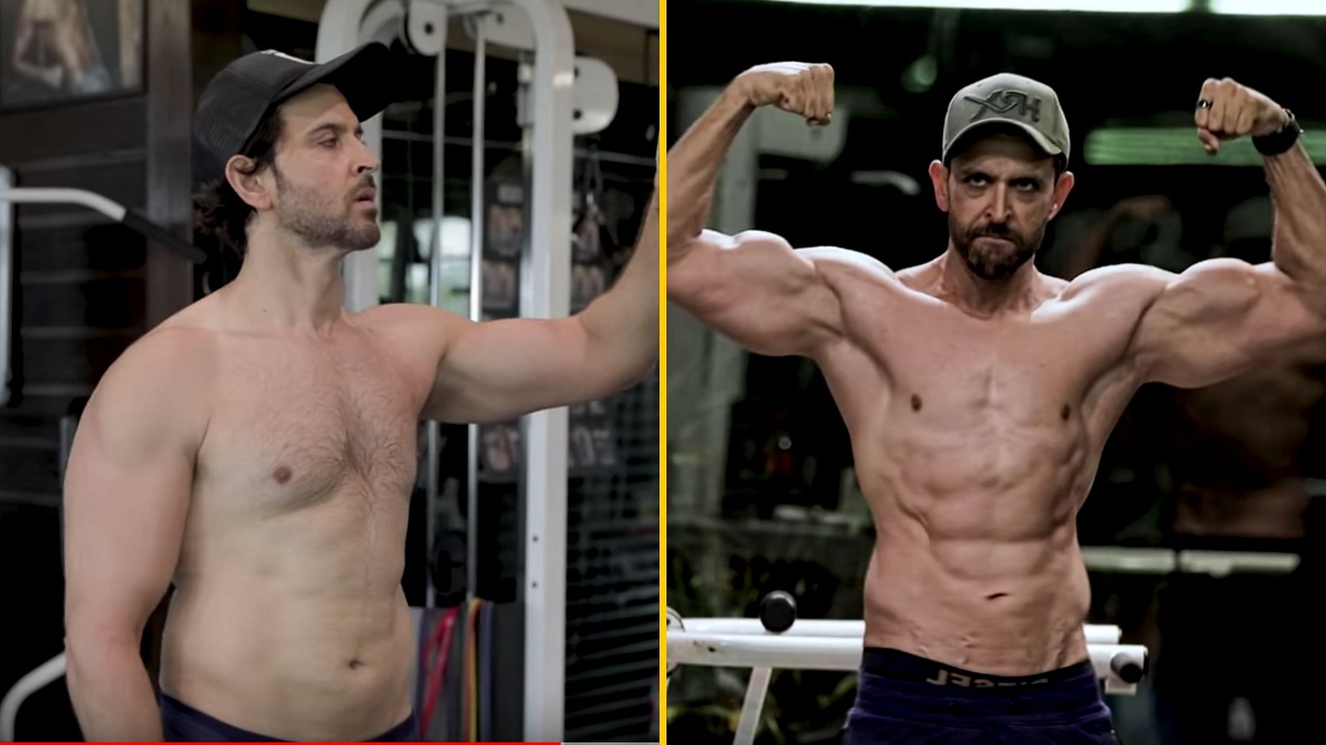 Hrithik Roshan Six Pack Abs Exercise: Watch How Hrithik Roshan Transformed  His Body From 'Super 30' to 'War'