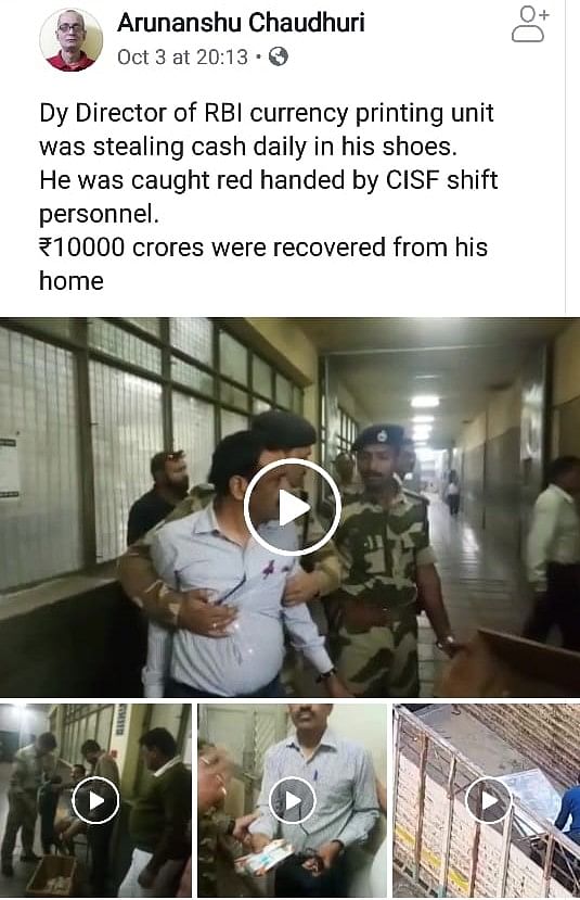 The videos are real but the claim is false: the incident happened in 2018 and doesn’t show RBI’s Deputy Director.