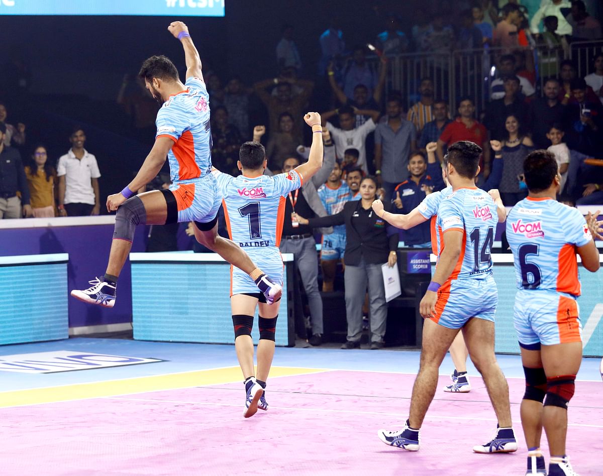 Bengal Warriors registered a victory over U Mumba to clinch a place in Pro Kabaddi League (PKL) final.
