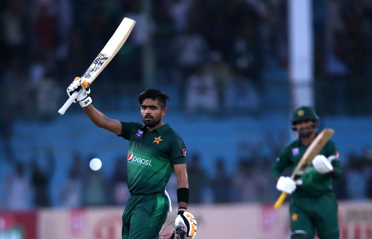Babar Azam became the fastest Pakistani batsman to complete 1,000 ODI runs in a calendar year in 19 matches.