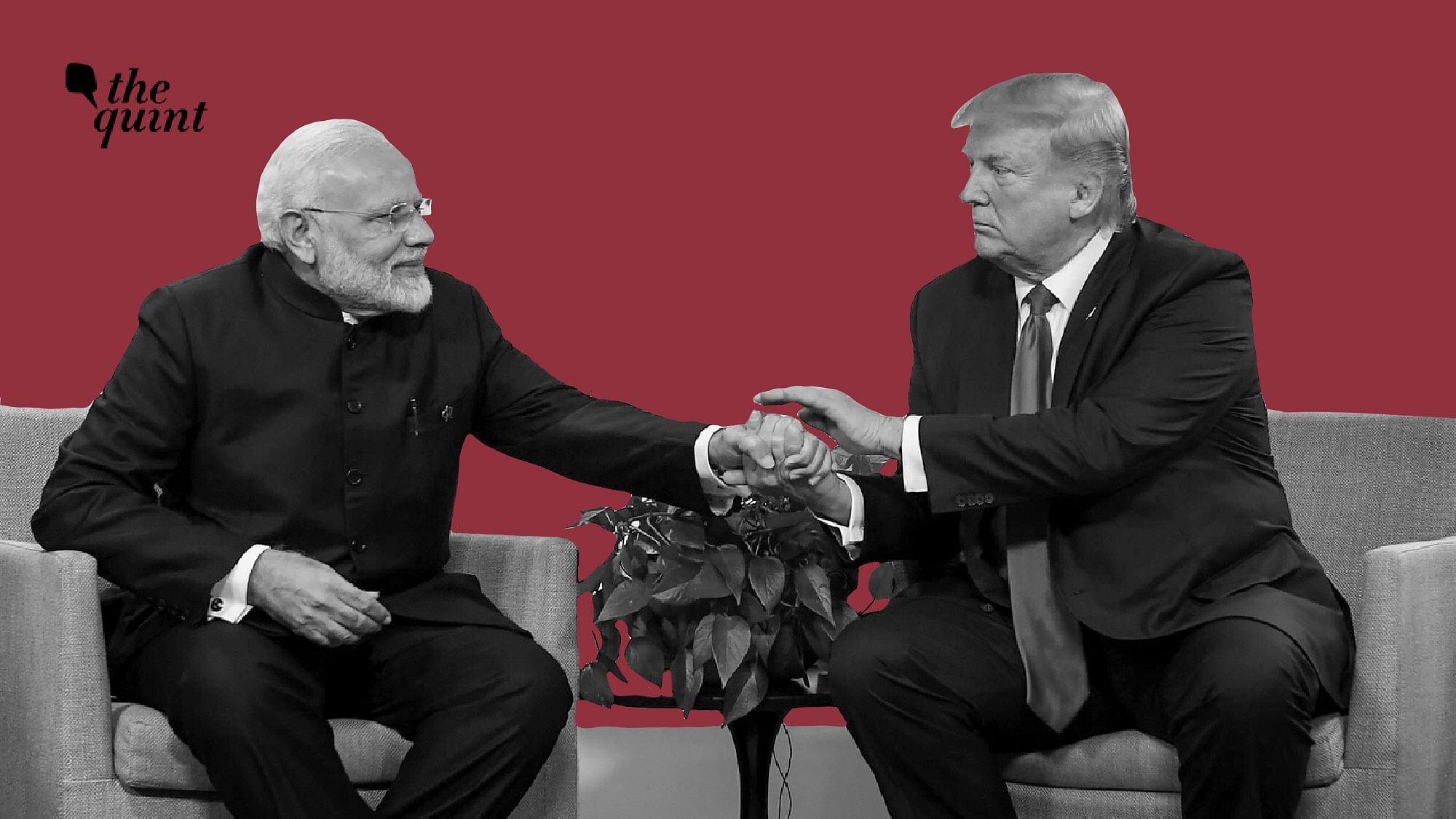 File photo of PM Modi and US President Donald Trump.