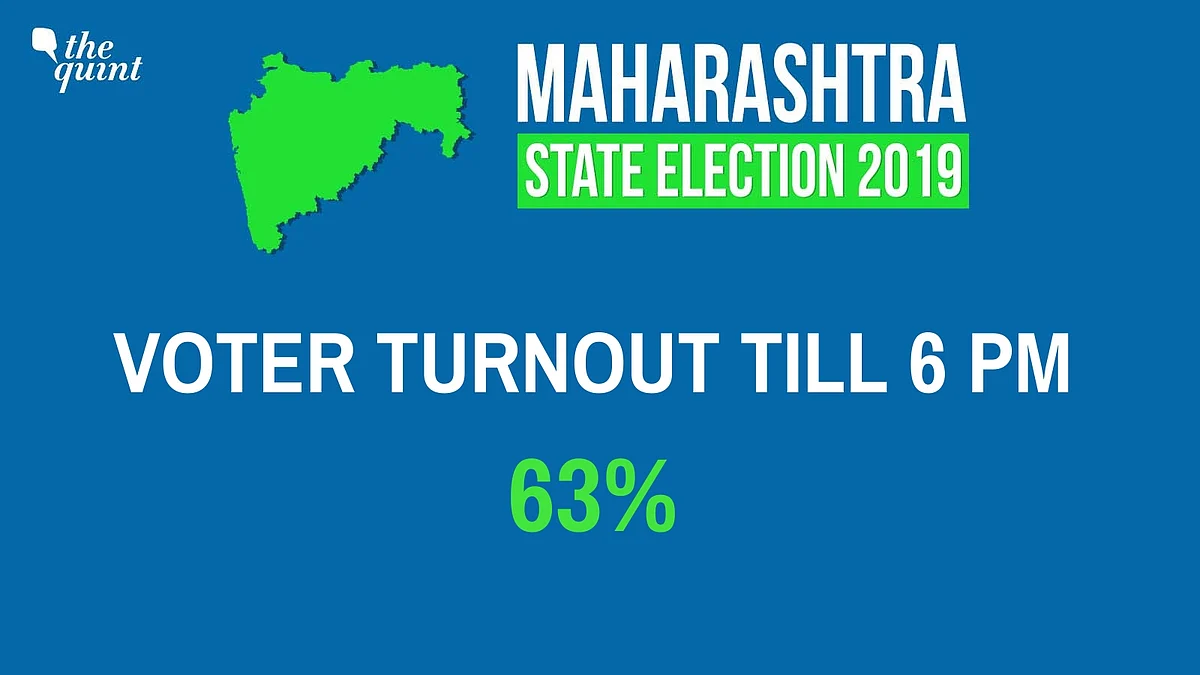 Maharashtra Polls 2019: Voting Ends, 63% Voter Turnout Till 6 pm