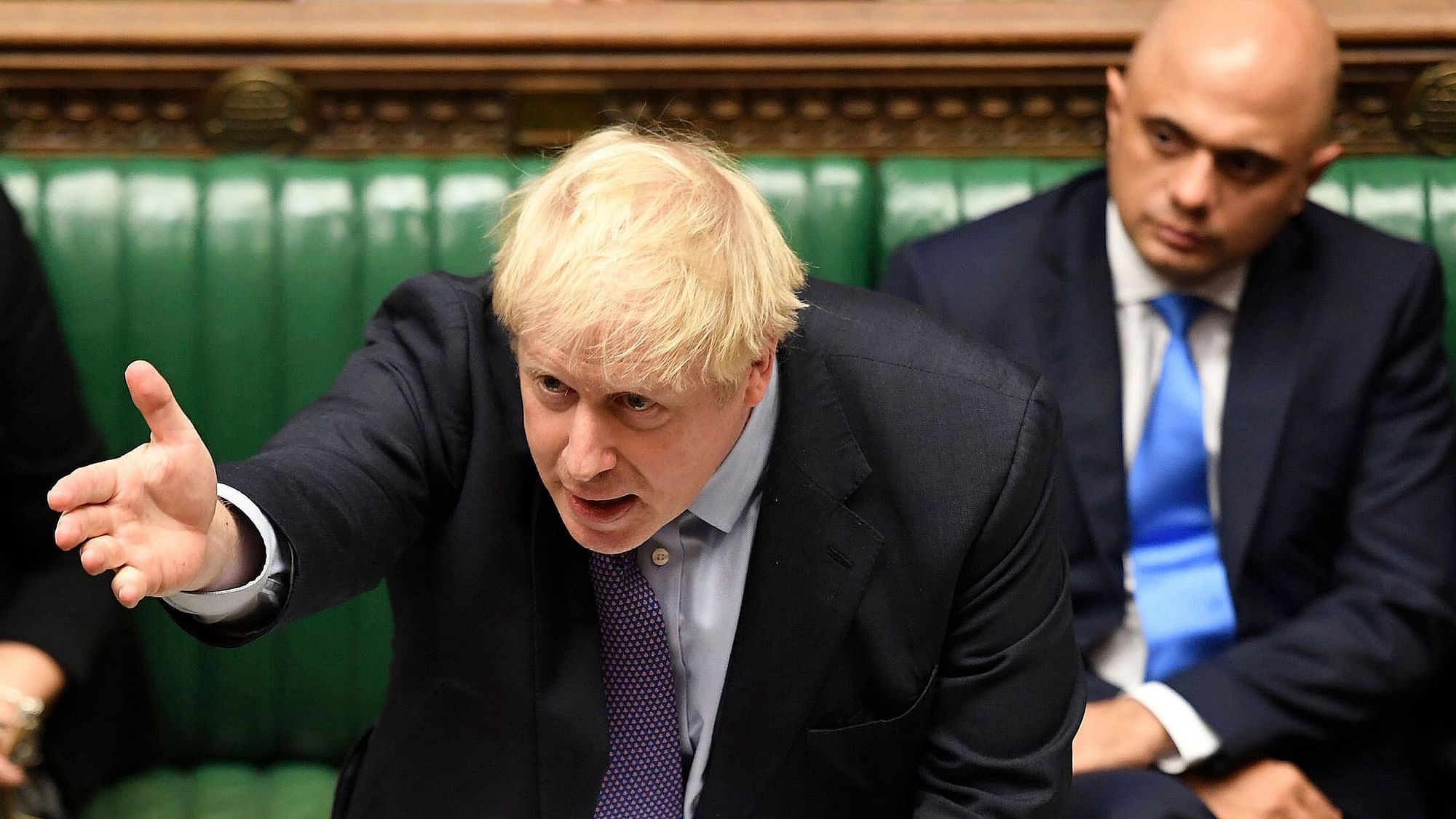 File image of British Prime Minister Boris Johnson.&nbsp;