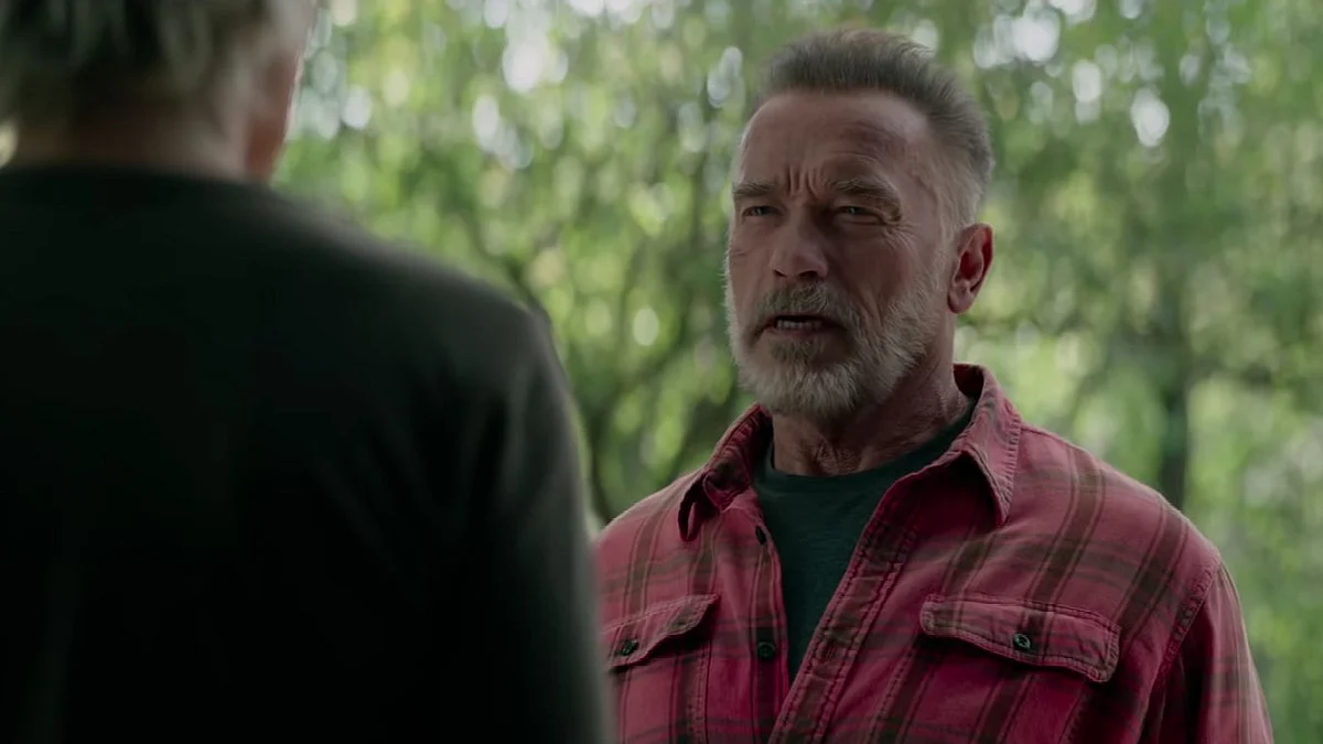 Arnold Schwarzenegger in <i>Terminator: Dark Fate.</i>