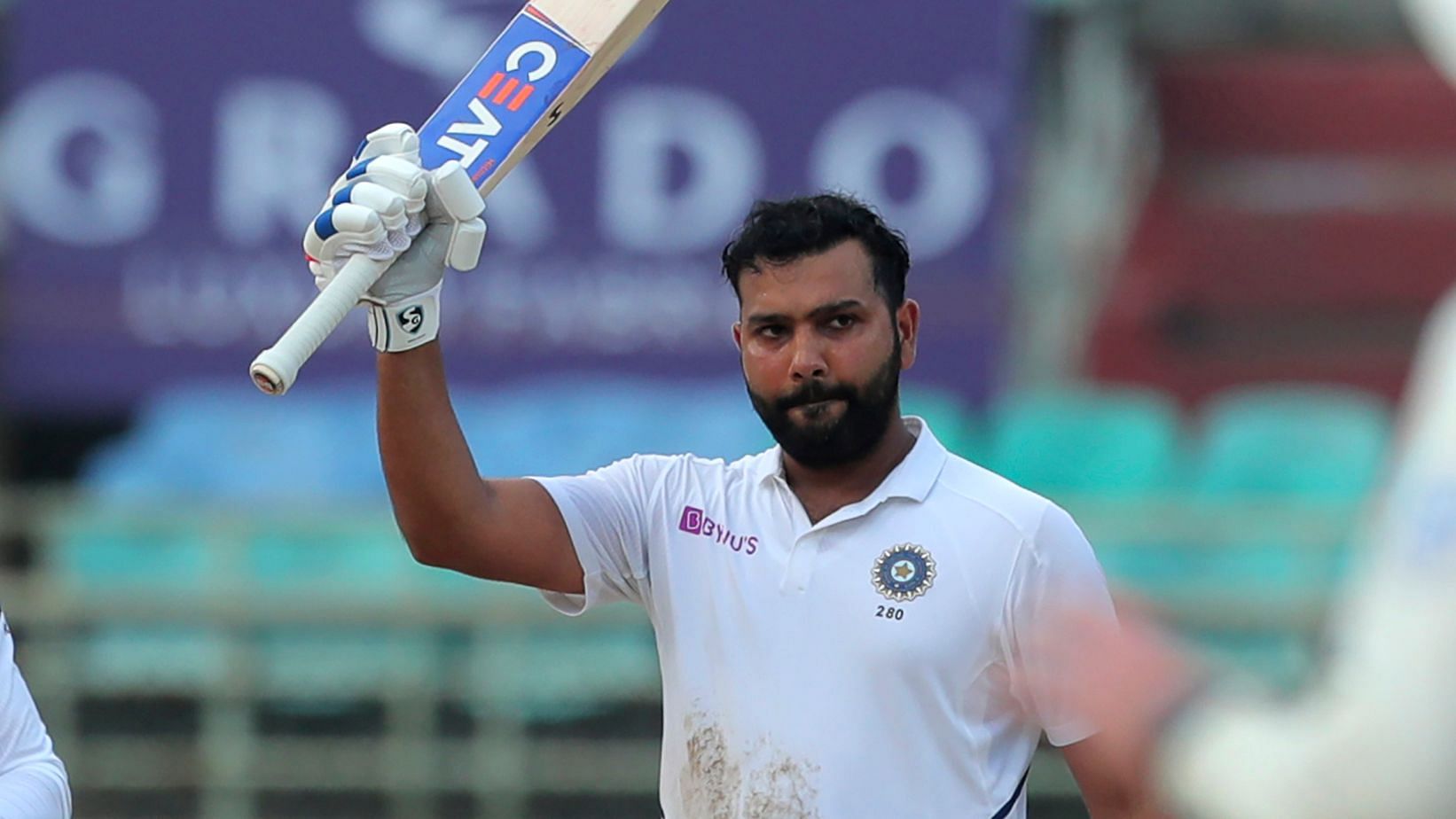 India batsman Rohit Sharma became the first player to score a century in each innings of his maiden Test as opener.
