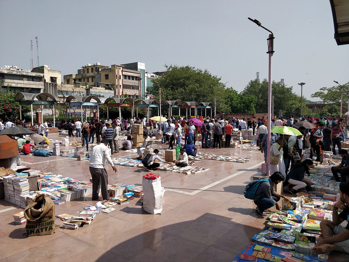 Mahila Haat, an open-air complex in front of Delite Cinema.