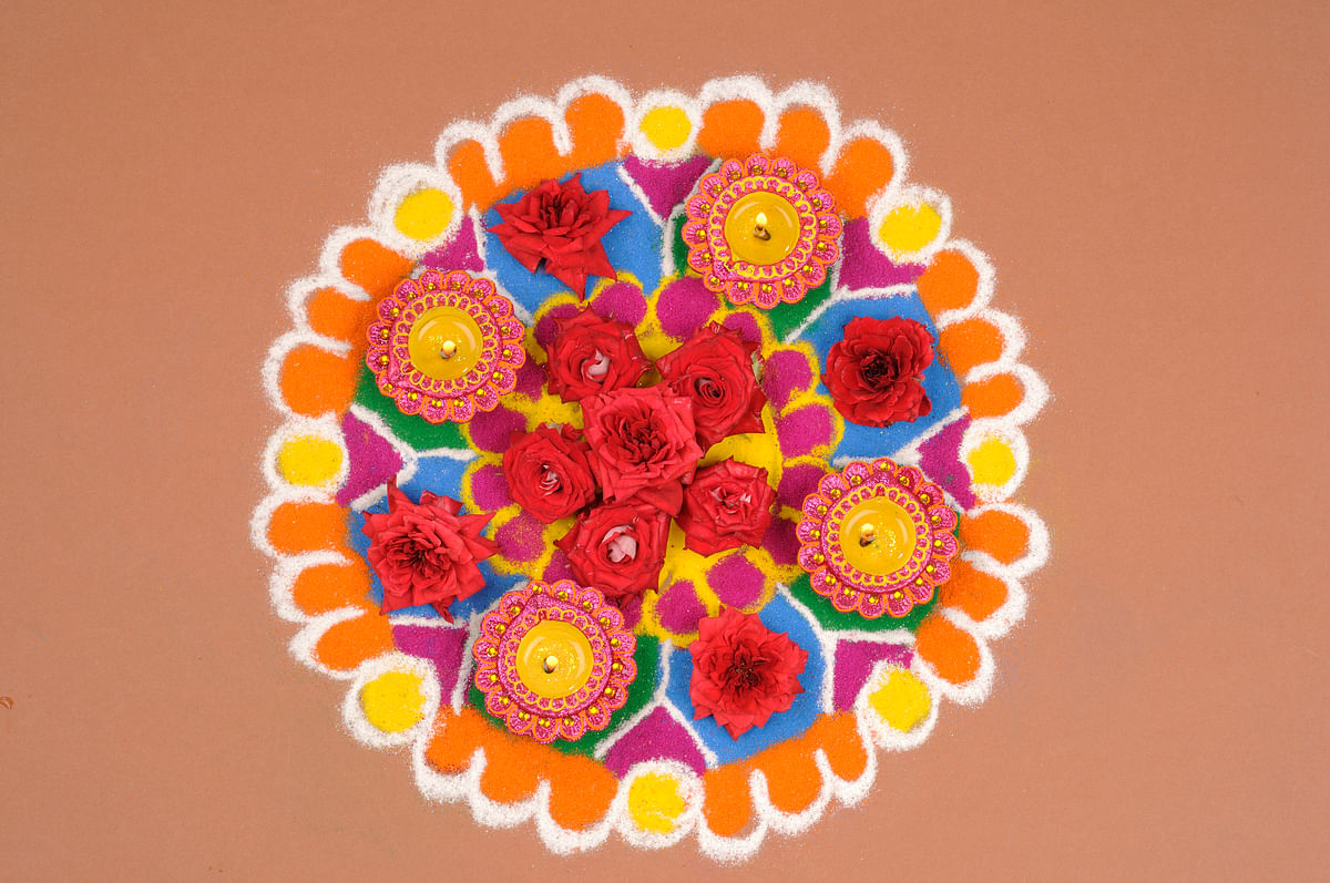 Here are some Rangoli designs for Diwali.