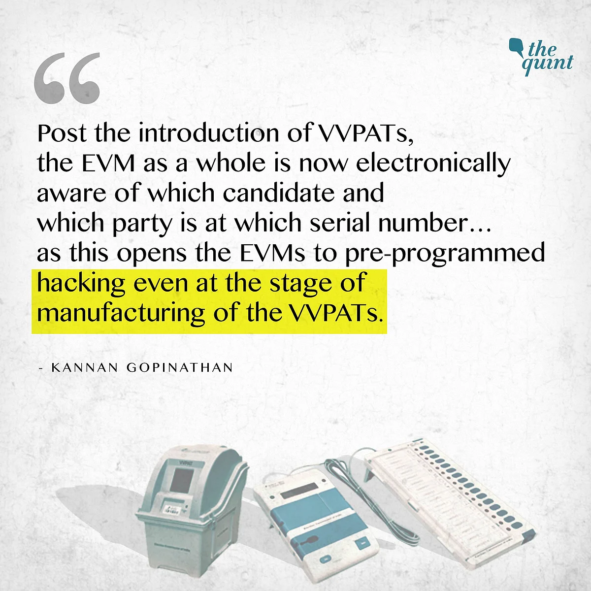 EC Probes How EVM-VVPAT Glitches Are Prone to Manipulation