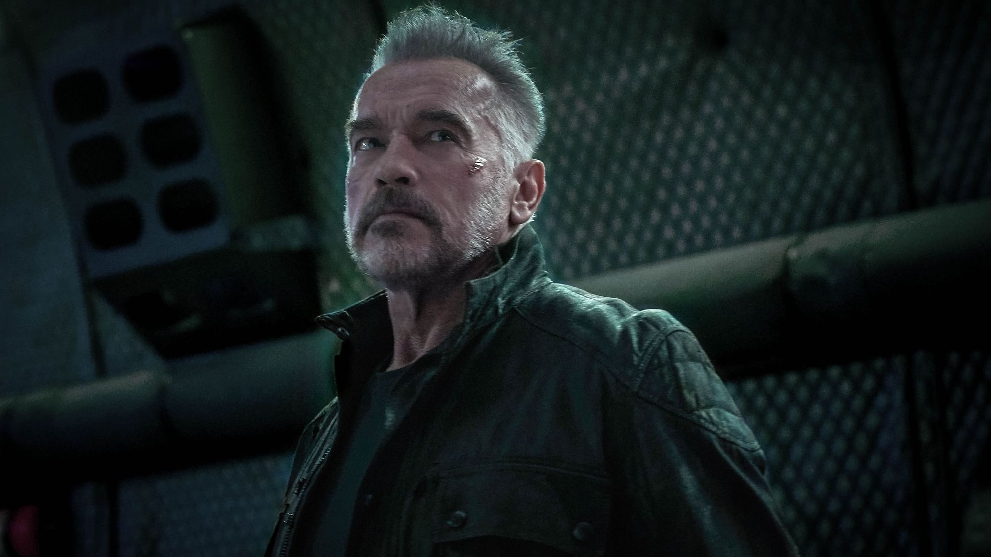 Arnold Schwarzenegger in <i>Terminator: Dark Fate.</i>