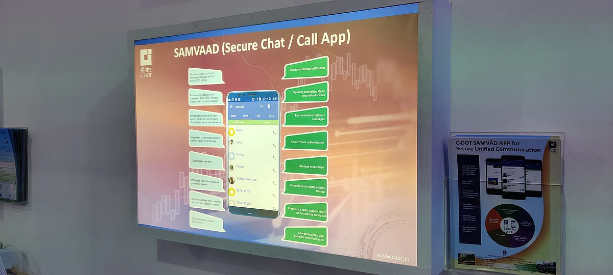 What Samvaad offers for the users.
