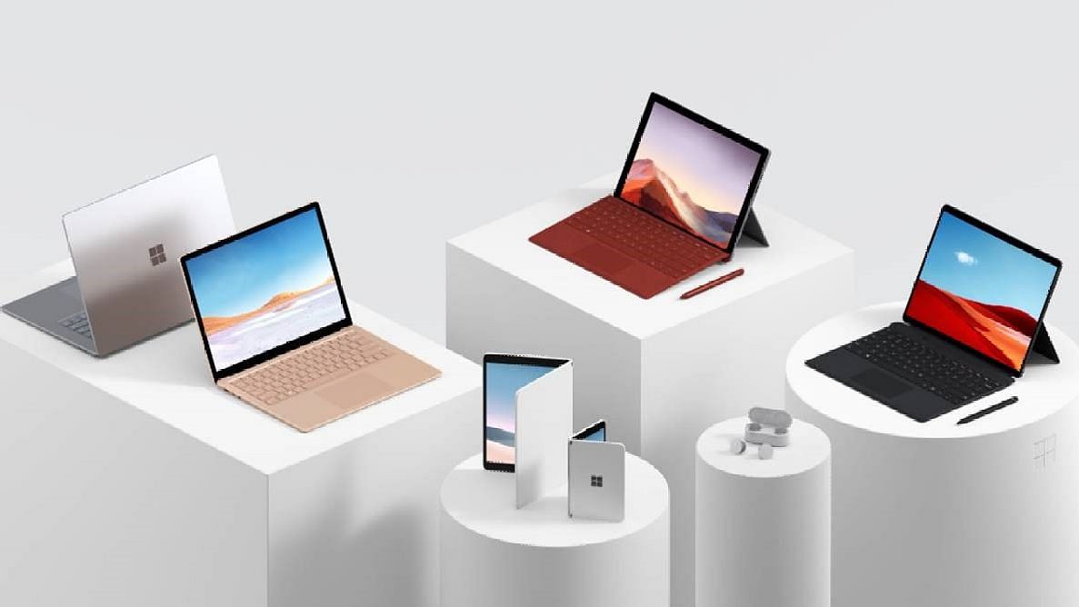 The new lineup of Surface Devices.